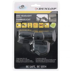Dunlop Bike Headlight 9 LED 41688